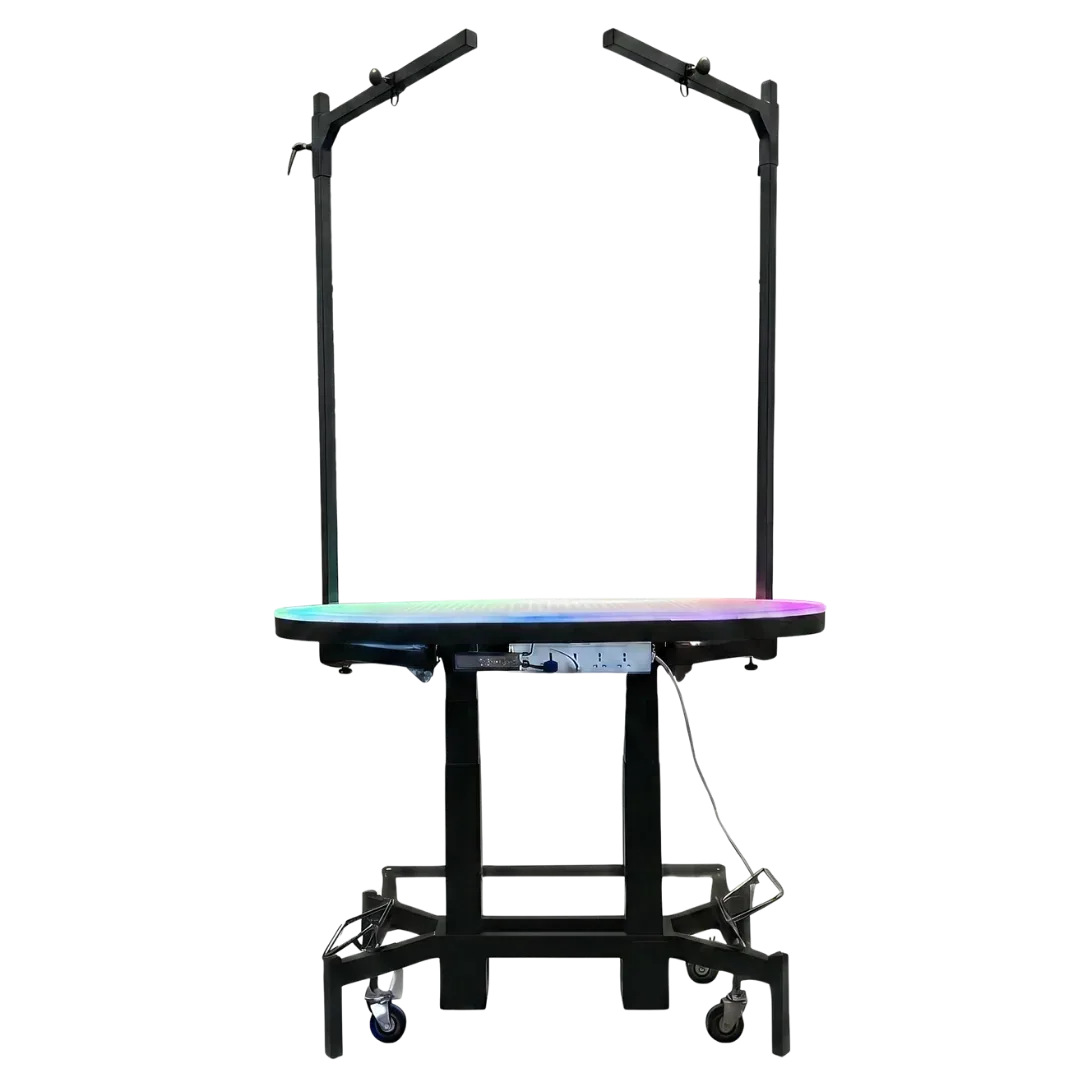 PetStore.Direct Premium Multi-Color LED Electric Table Black by TZGroom - Image 2