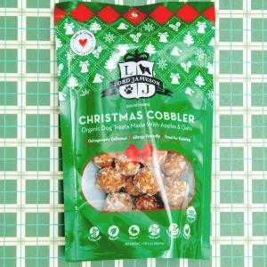 Holiday Christmas Cobbler Organic Dog Treat