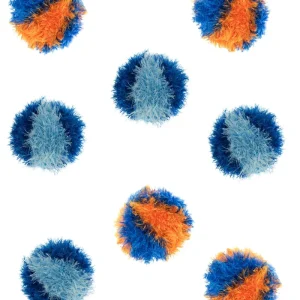 Handmade Oomaloo Squeaky Ball Dog Toy