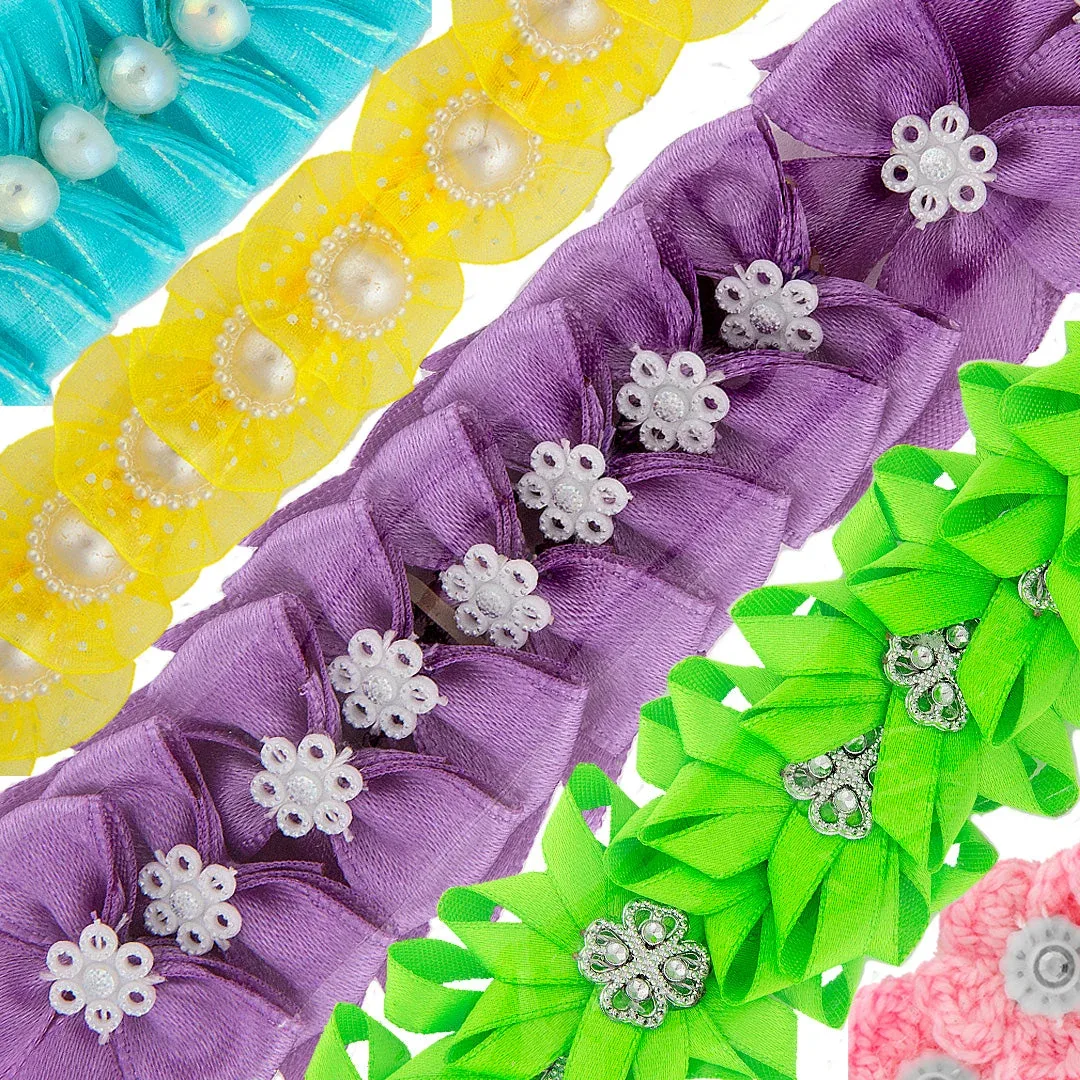 50 Easter Bows - Surprise Design and Size by Cecilia bows