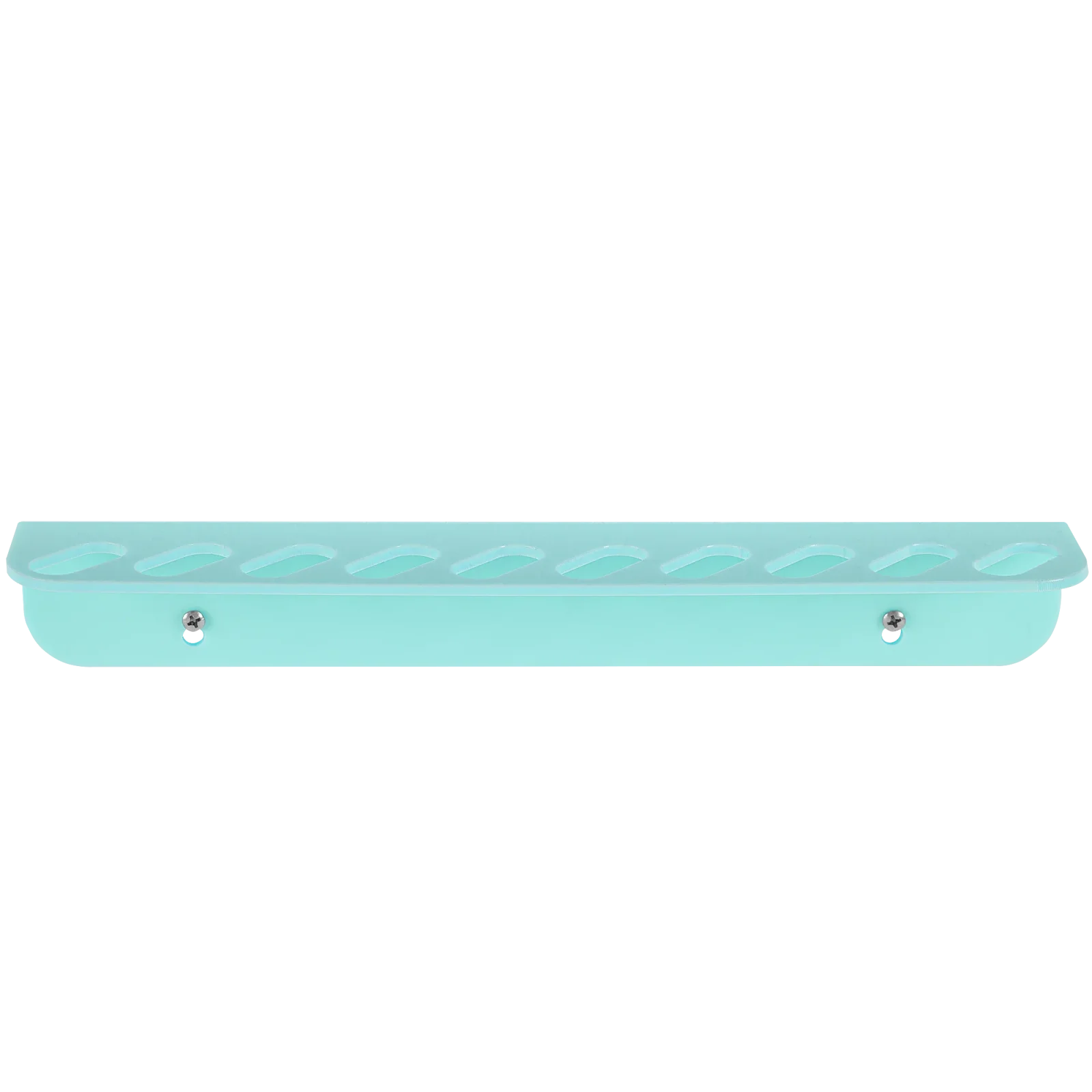 Acrylic 10 Scissor Holder Wall Mount Aqua by PetStore.Direct - Image 2