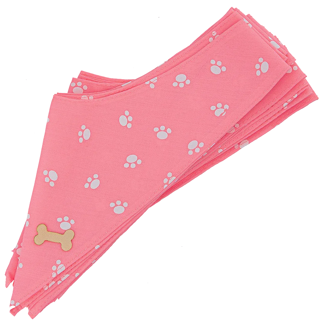 Dog Bandana Design #68 by Cecilia (Set of 10)