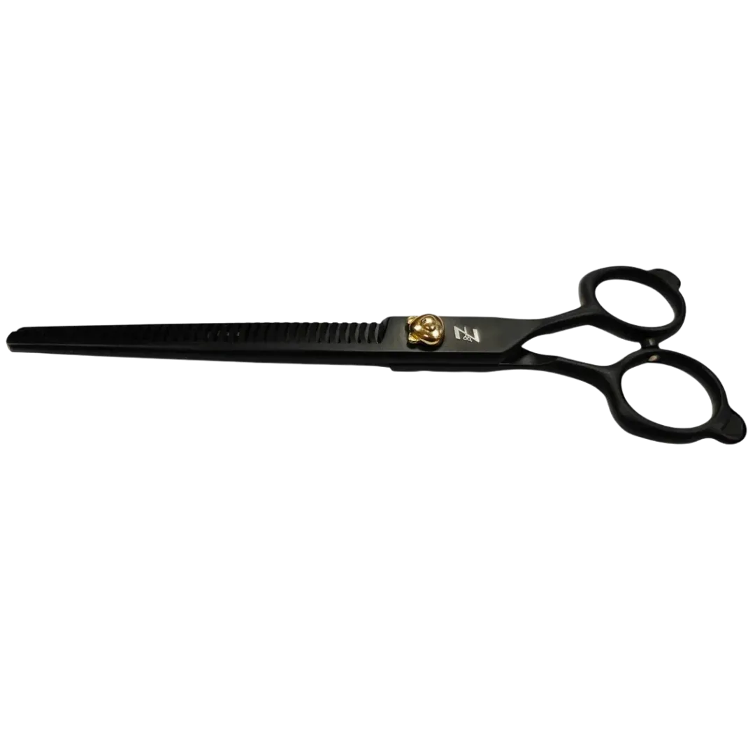 Teddy Bear 6.5" 37 Teeth Blender Black by Zolitta