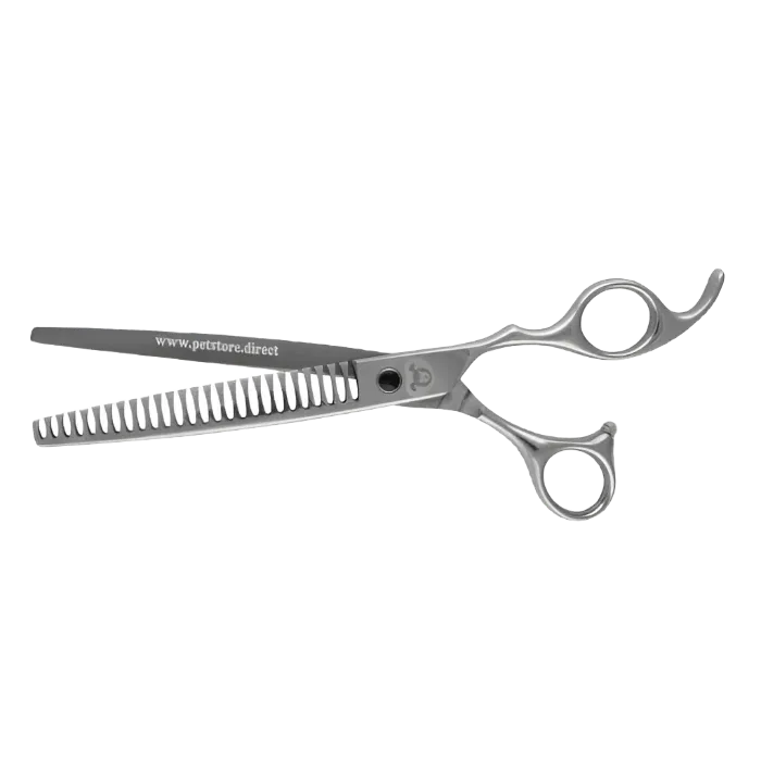 7.5" 26T Curved Texturizing Shears by PetStore.Direct - Image 2