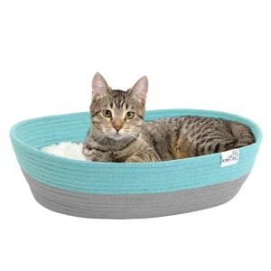Kitty City Woven Cat Bed