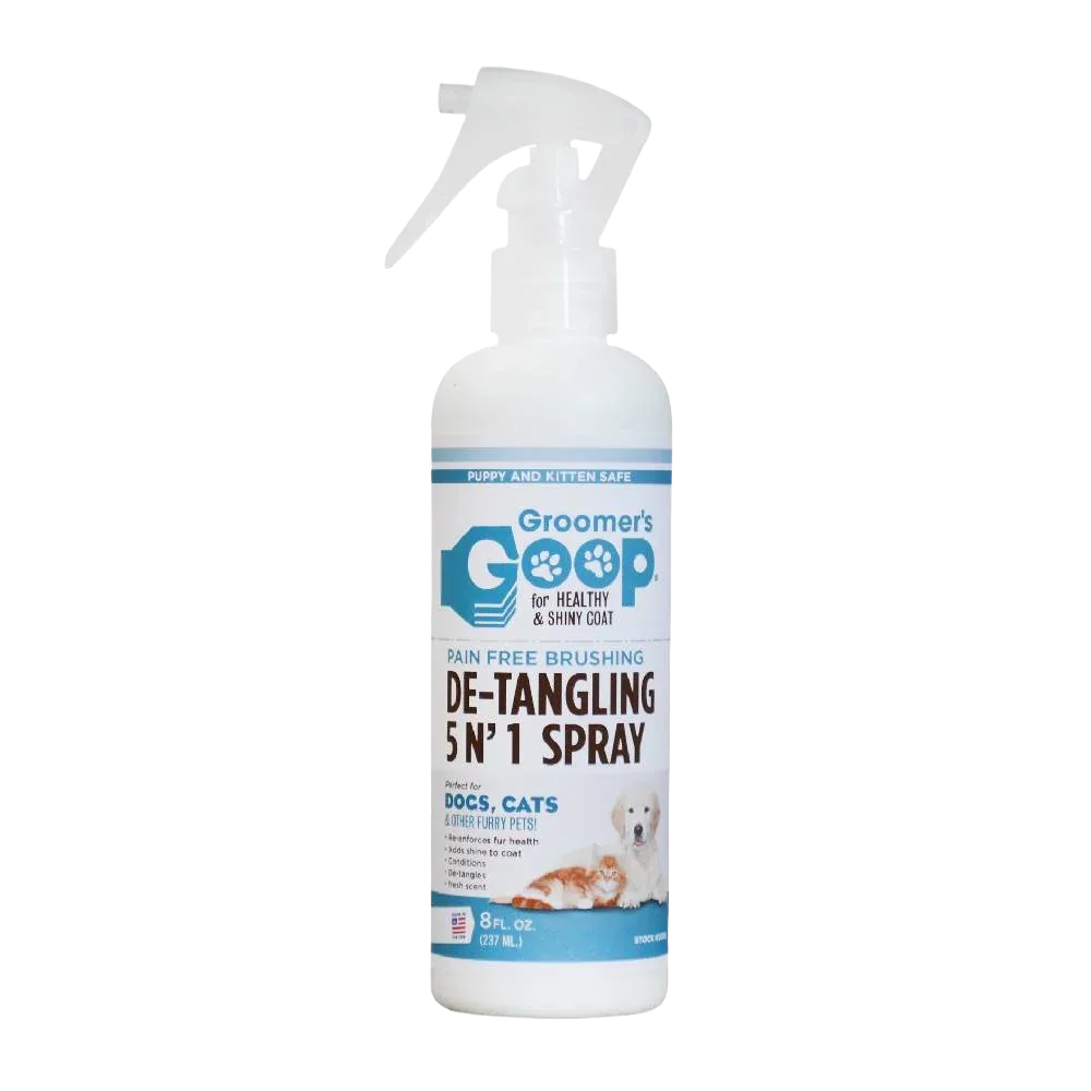 Detangling 5 in 1 Spray 8oz by Groomer's Goop