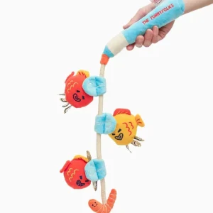 Fishing Nosework & Tug Dog Toy
