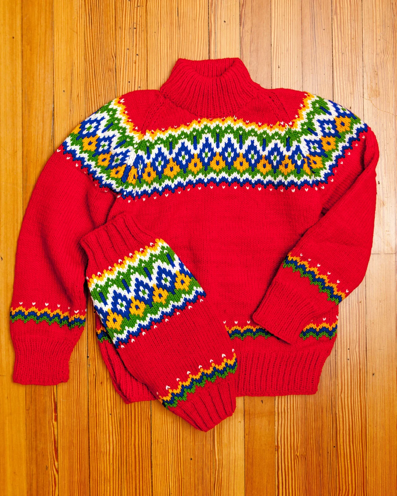 Festive Fairisle Human Sweater <> - Image 2