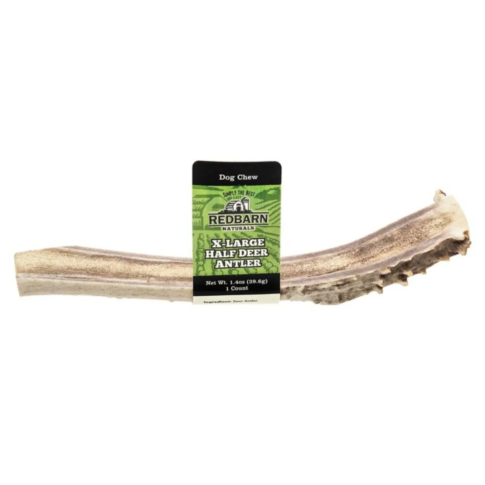 Redbarn Natural Deer Split Antler Dog Treat X-Large