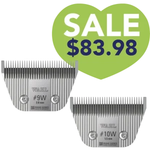 #10W and #9W Prime Series Blade Set by Wahl