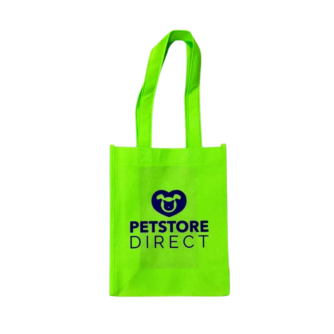 Small Green Shopping Bag by PetStore.Direct