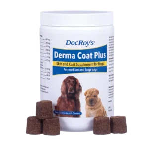 Derma Coat Plus Soft Chews 60ct Large by Doc Roy's