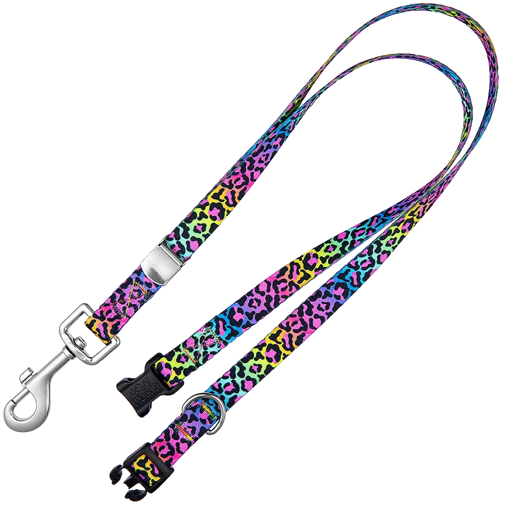 24" Polyester Loop Neon Leopard by Groom Loop