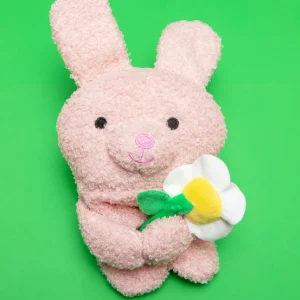 Betty Bunny Wabbit Flattie Crinkly & Squeaker Dog Toy (13") (FINAL SALE)