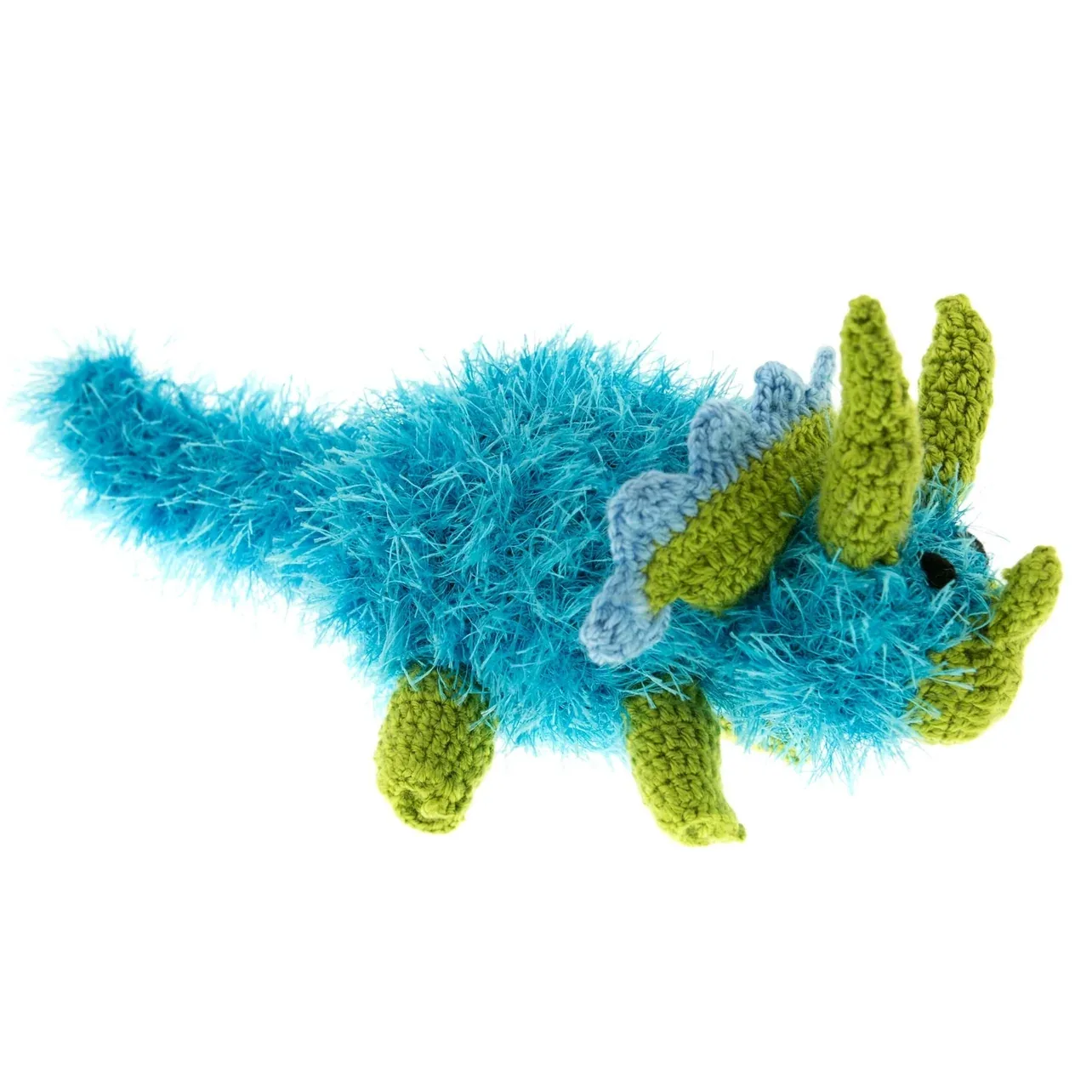 Handmade Dinosaur Squeaky Dog Toy - Image 2