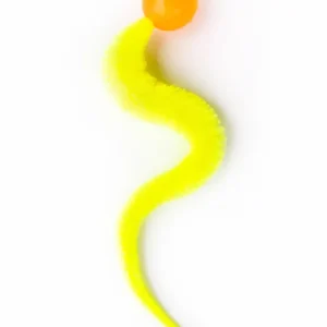 Wiggly Glow in the Dark Ball Cat Toy (Made in the USA)