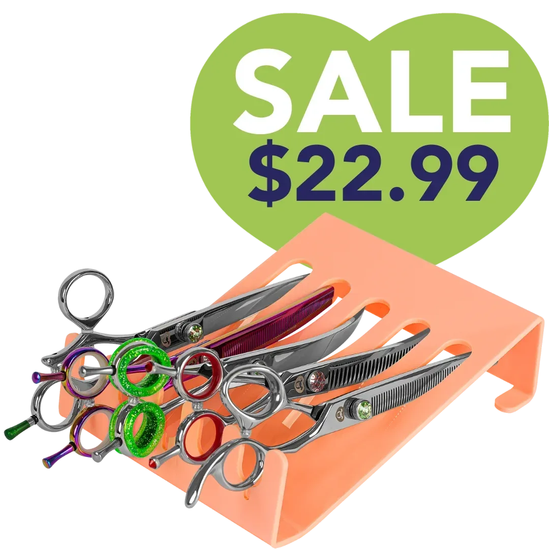 5 Scissor Holder Drawer and Table Orange by PetStore.Direct