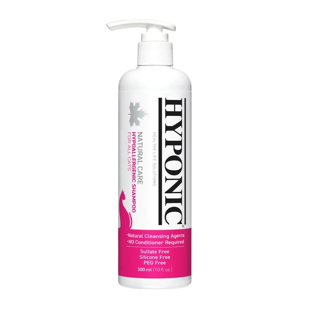 Hypoallergenic Shampoo for all cats 300ml by Hyponic
