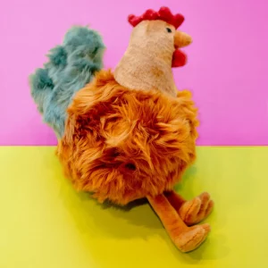 Chandler Chicken Squeaky Plush Dog Toy