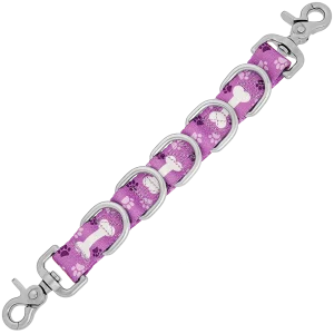 Extenders Purple Bone Trigger Snap Single Sided by Groom Loop