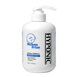 Dog Shampoo for Bichon Frise 500ml by Hyponic