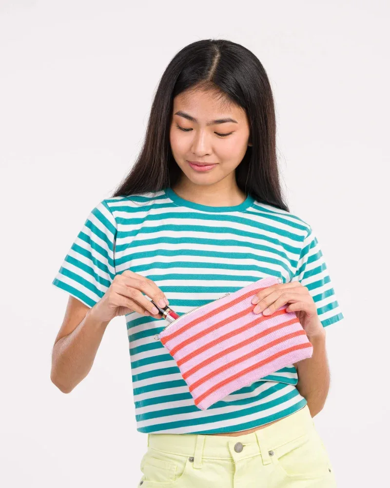 Super Stripe Knit Pupper Pouch (FINAL SALE)