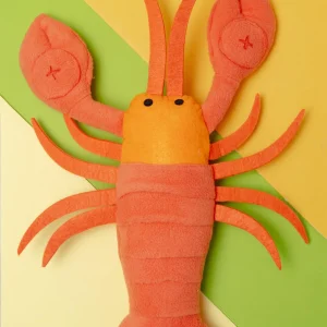 Lobster Interactive & Snuffle Dog Toy