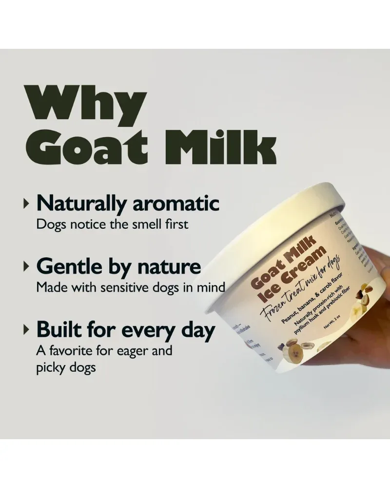 Goat Milk Dog Ice Cream Mix - Image 2