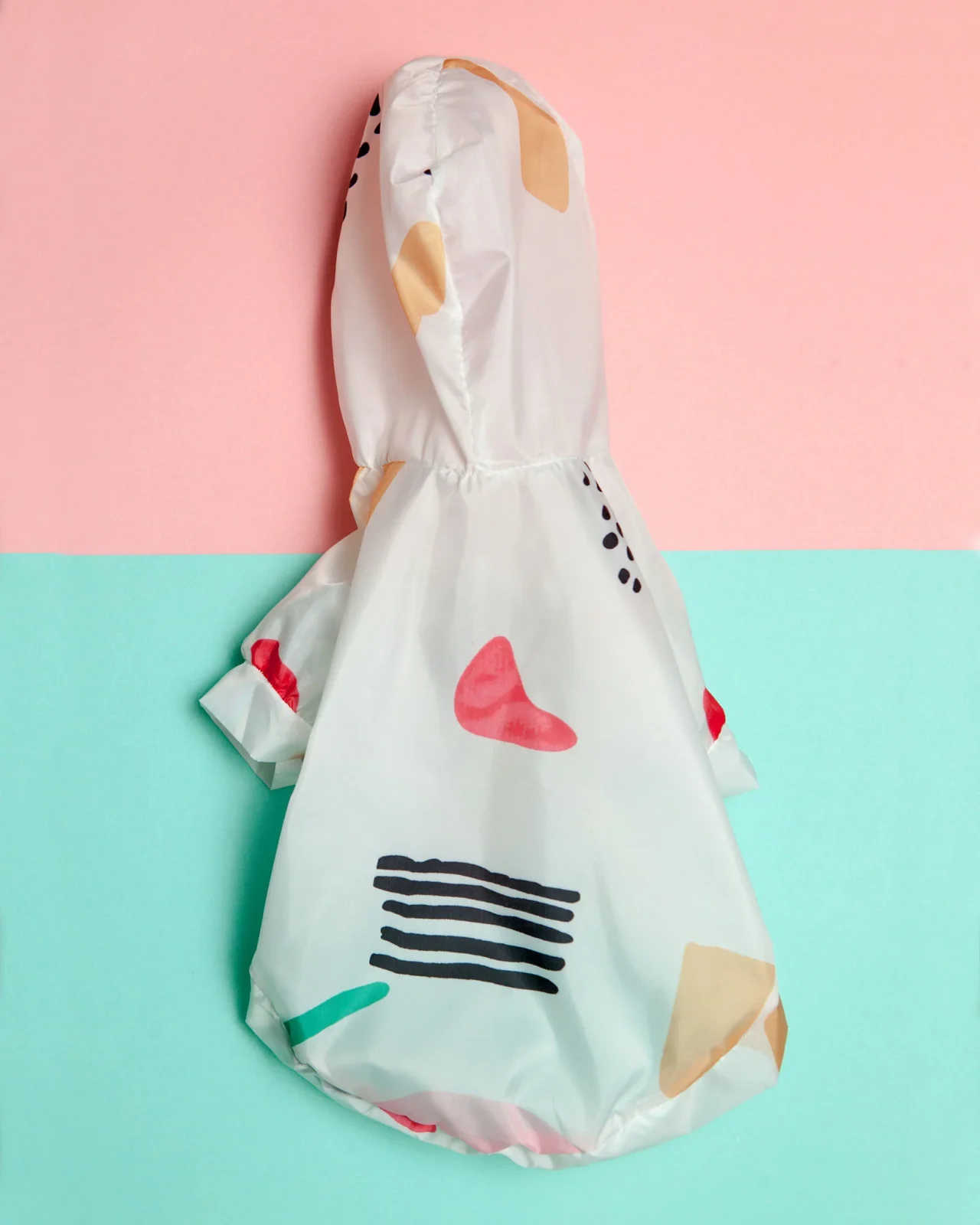 Whisper-Thin Dog Windbreaker in Plant Me Up