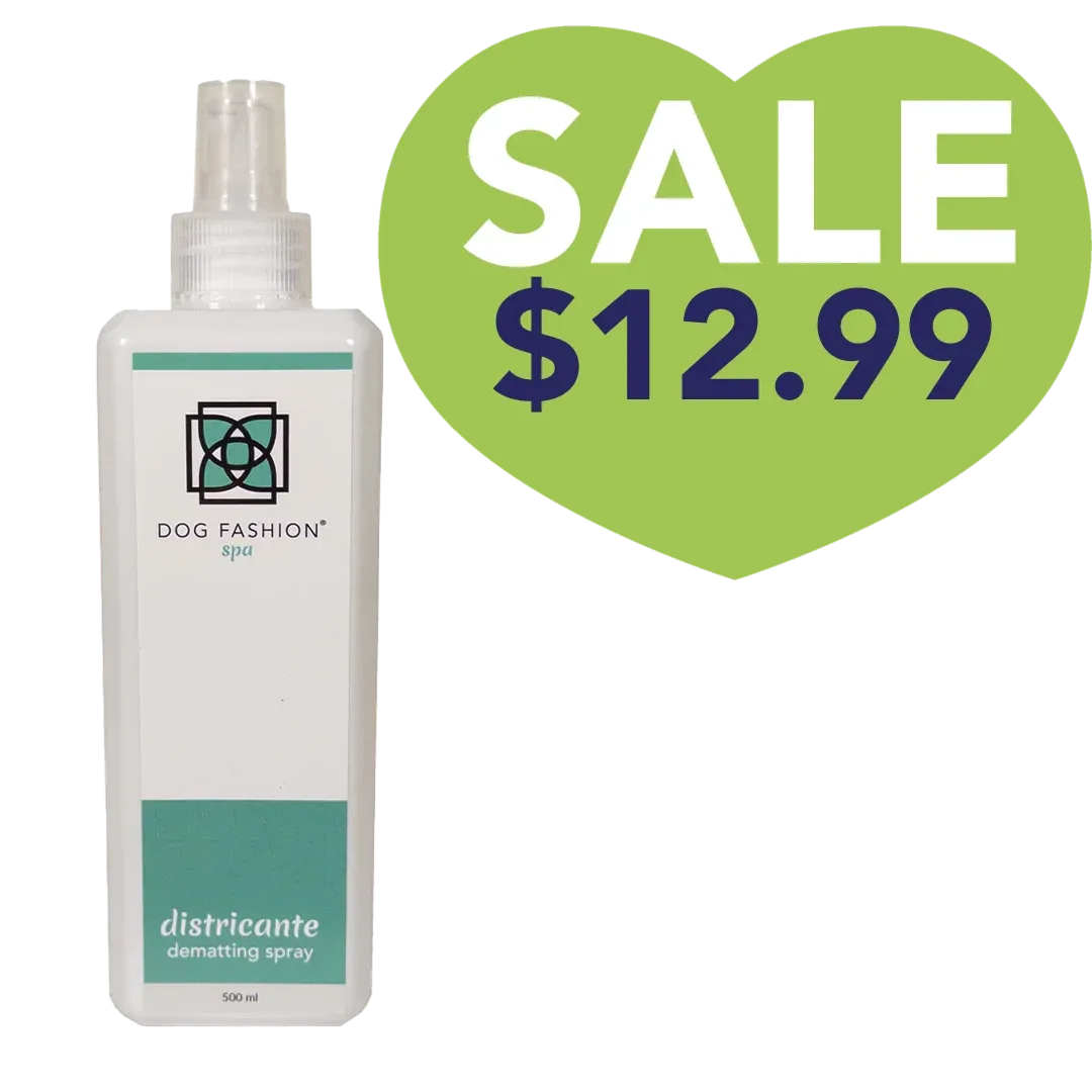 Districante Dematting Spray 16oz by Dog Fashion Spa