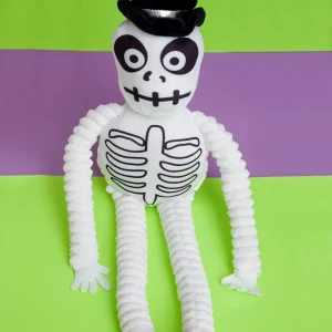 Spooky Skeleton Squeaky Dog Toy