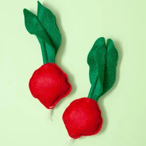 Woolen Crunchy Radish Catnip Toy