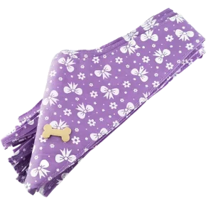 Dog Bandana Design #60 by Cecilia (Set of 10)
