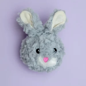 Ez Squeaky Rabbit Ball Dog Toy