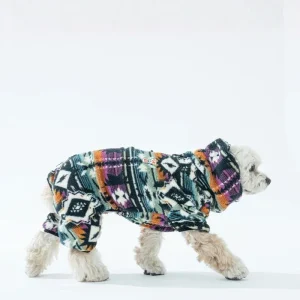Sherpa All-in-One Dog Fleece in Moss