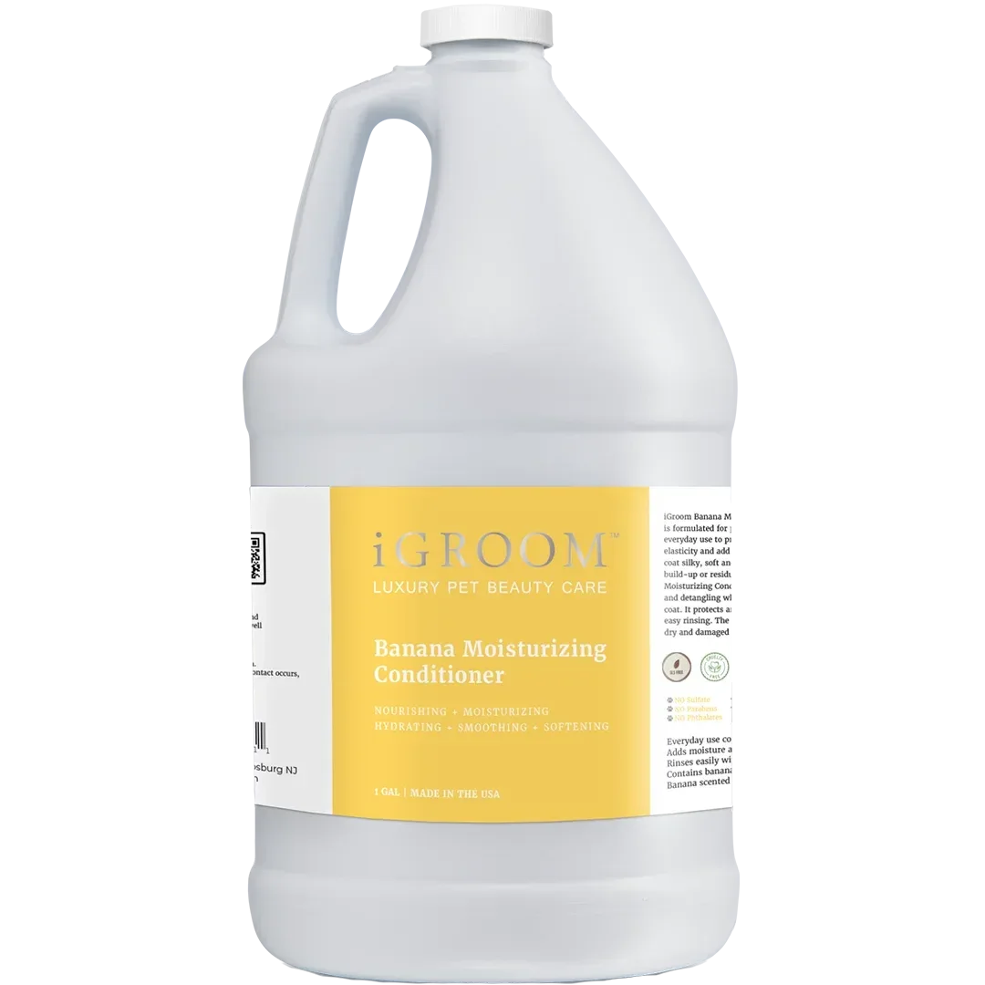 Banana Moisturizing Conditioner Gallon by iGroom