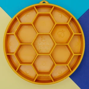 Honeycomb Slow Feeder Bowl (Made in the USA)