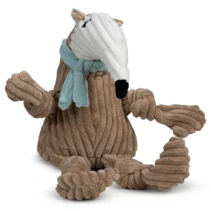 Nibblet the Anteater Knottie Plush Dog Toy