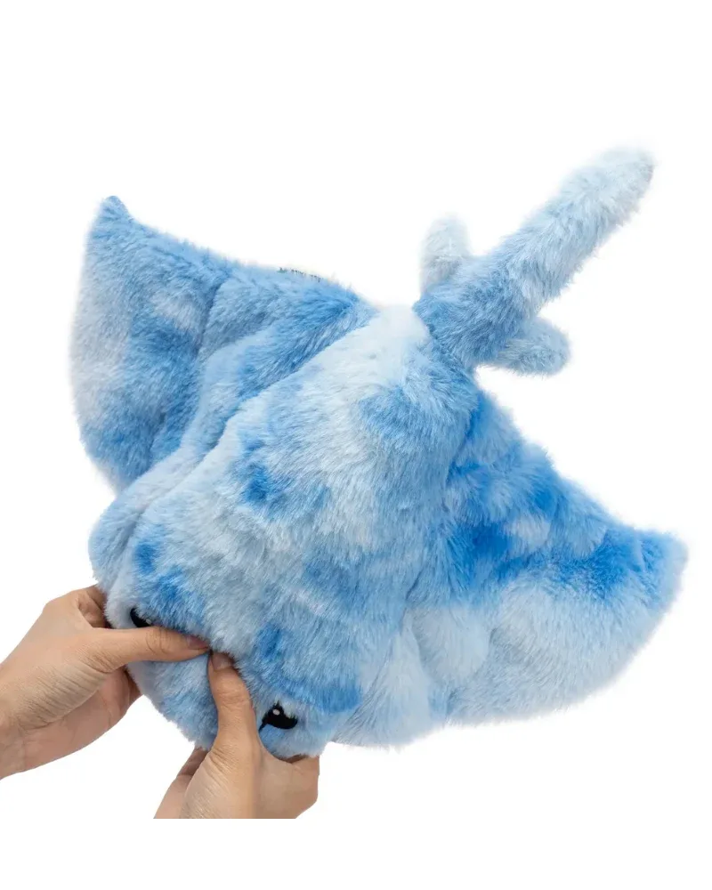 Animated Plush Squeaky Manta Ray Dog Toy