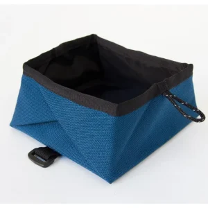 Montara Pop-Up Travel Dog Bowl in Navy (Made in the USA)(FINAL SALE)