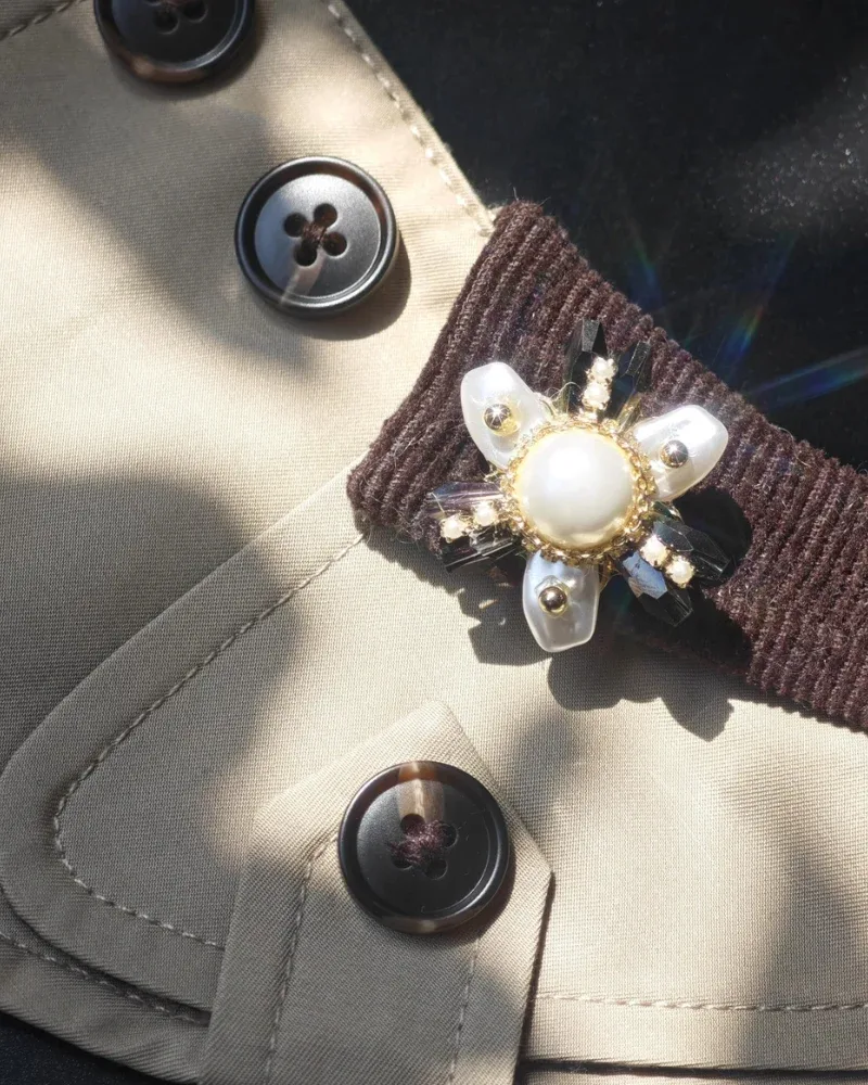 Edward - Handmade British Trench Coat Dog Accessory - Image 2