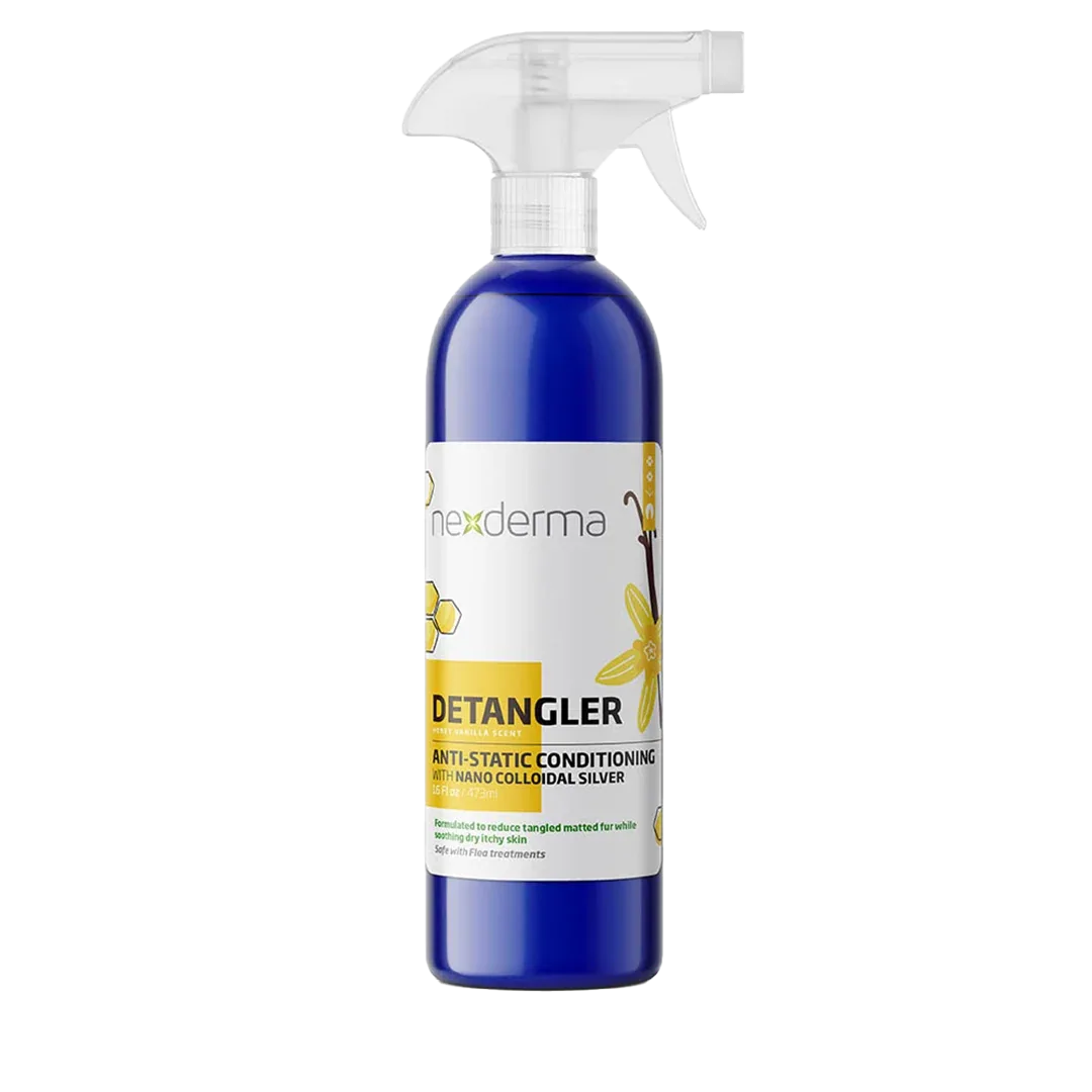 Vanilla Detangler Spray 16oz by Nexderma