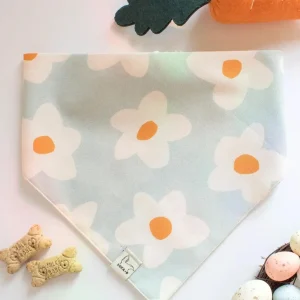 Cloud Daises Dog Bandana (Made In the USA)