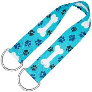 25'' Belly Band Blue bones by Groom Loop