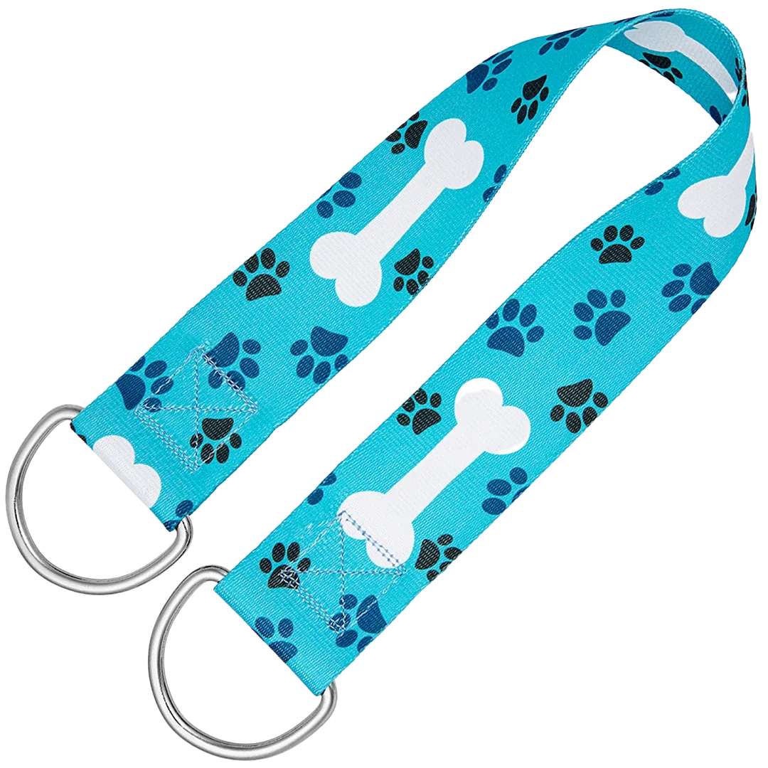 25'' Belly Band Blue bones by Groom Loop