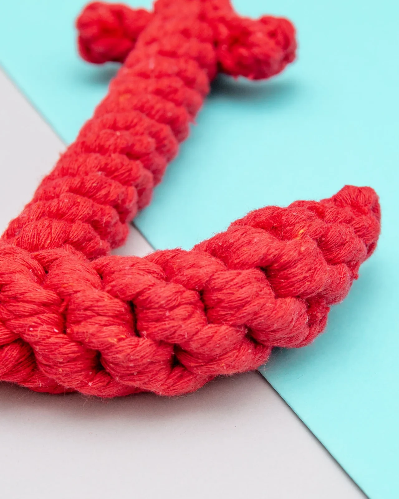 Anchor Rope Dog Toy in Red - Image 2