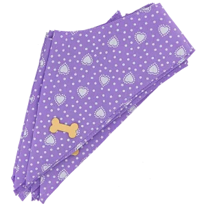 Dog Bandana Design #65 by Cecilia (Set of 10)