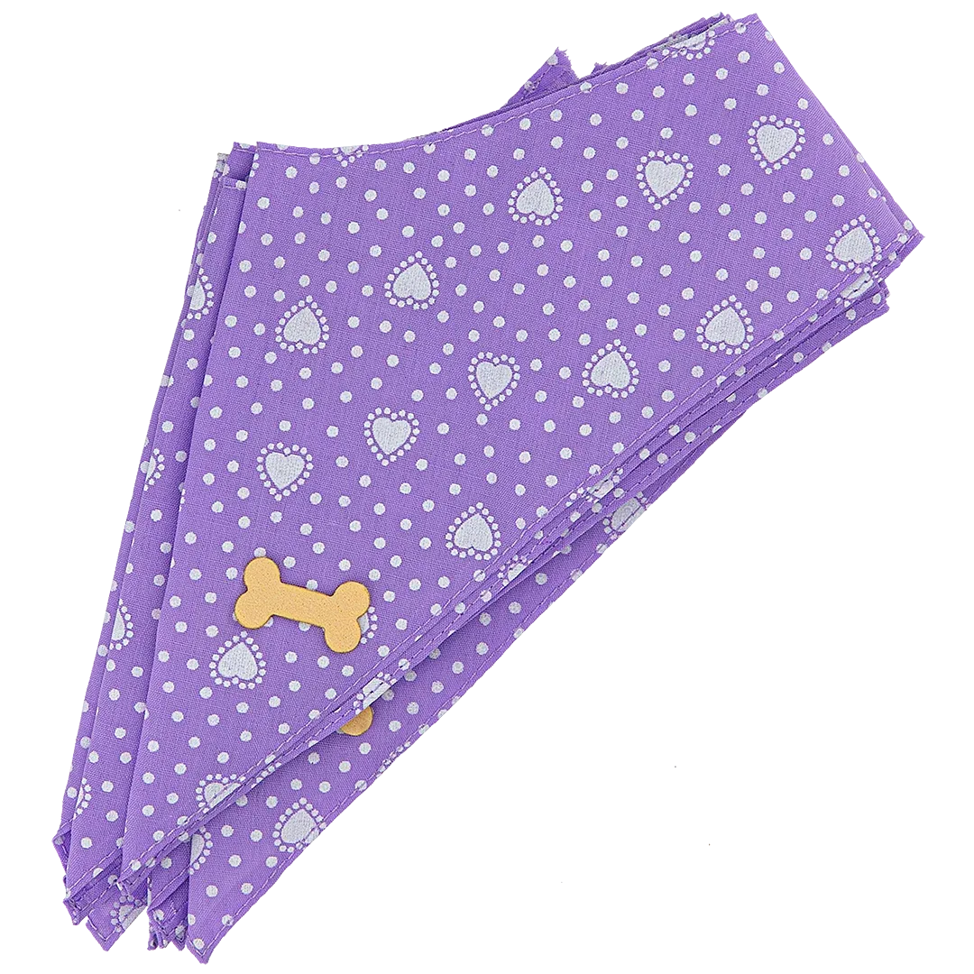 Dog Bandana Design #65 by Cecilia (Set of 10)