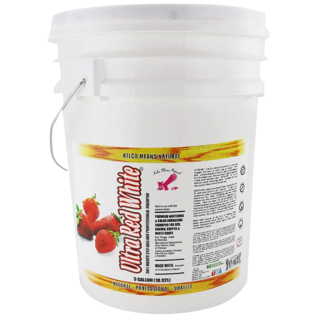 Ultra Red White 50:1 Shampoo 5 Gallons by Kelco