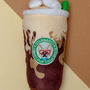 Starbarks Sweet Pup Cold Brew Plush Dog Toy